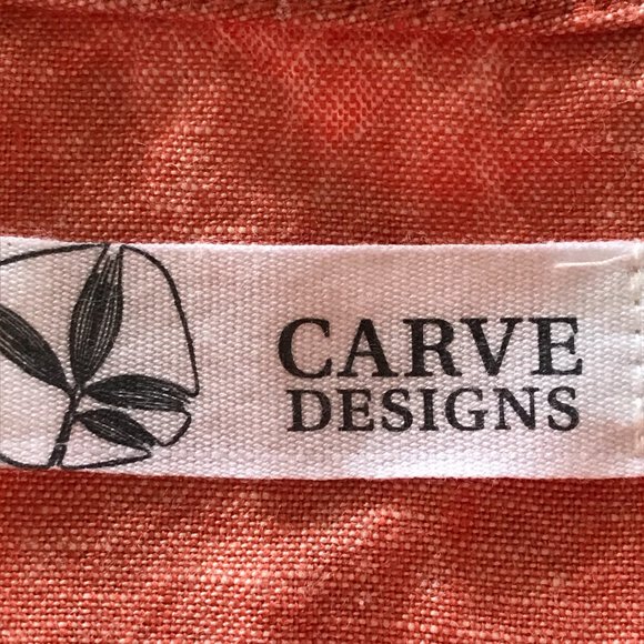 Carve Designs Bonfire Jumpsuit Women Size Large Pink Button Up Pocket Tie Waist - Picture 3 of 14